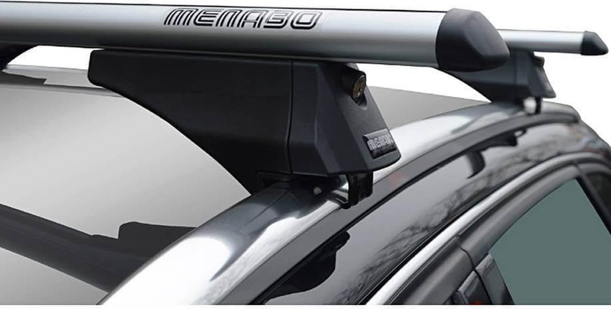 Dakdragers MENABO Tiger XL, Aluminium, Geschikt voor auto\'s met dakrails,  Zie... | bol