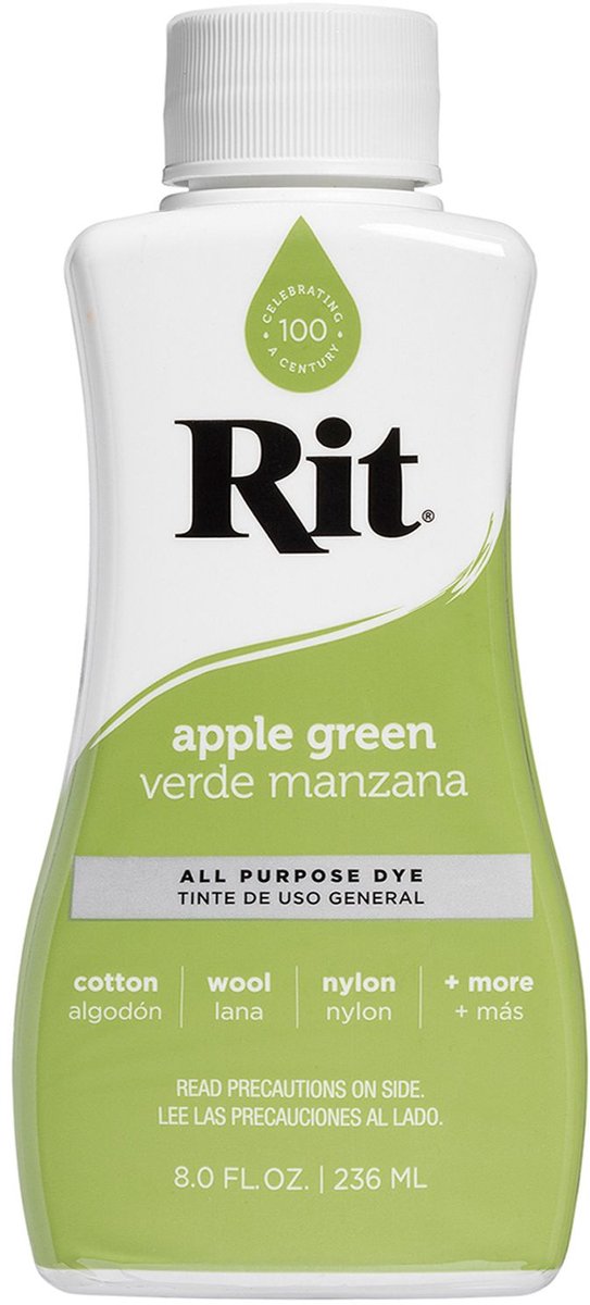 Rit Liquid Apple Green - Rit Dye - Rit