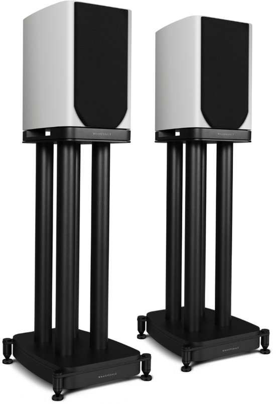 Wharfedale EVO 5.1 Boekenplank Speakers met stands - Hifi Stereo Set - Passieve Speaker - 2-Weg Luidsprekers - Wit van Wharfedale — afbeelding 2