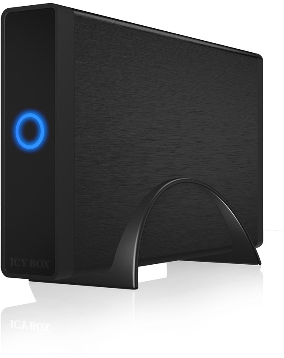 ICY BOX IB-377U3 HDD-behuizing Zwart 3.5