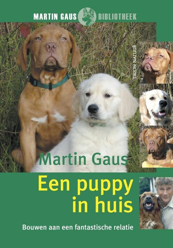 Martin Gaus Bibliotheek - Een puppy in huis - cover