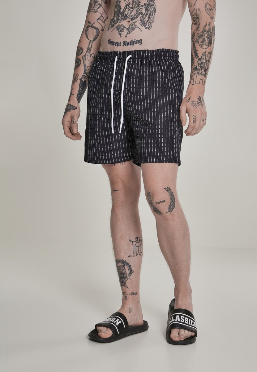 Mister Tee FuckYou Zwemshorts M Zwart