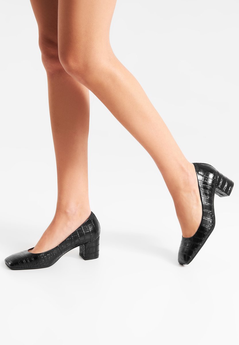 Pumps Marie Low Croco