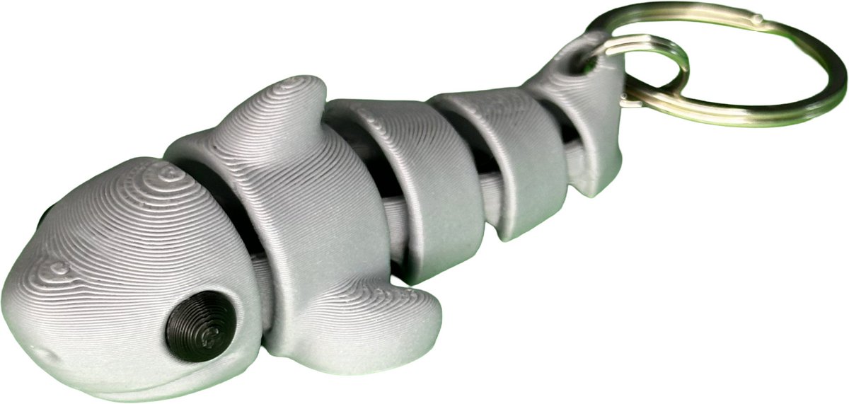 Flexi Haai sleutelhanger 7 cm