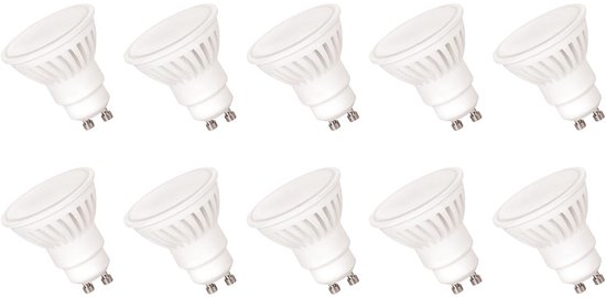 LED Line Lot de 3 ampoules LED GU10 1 W 120° SMD 2700 K Blanc chaud 80 lm Spot en verre encastrable Ampoule basse consommation