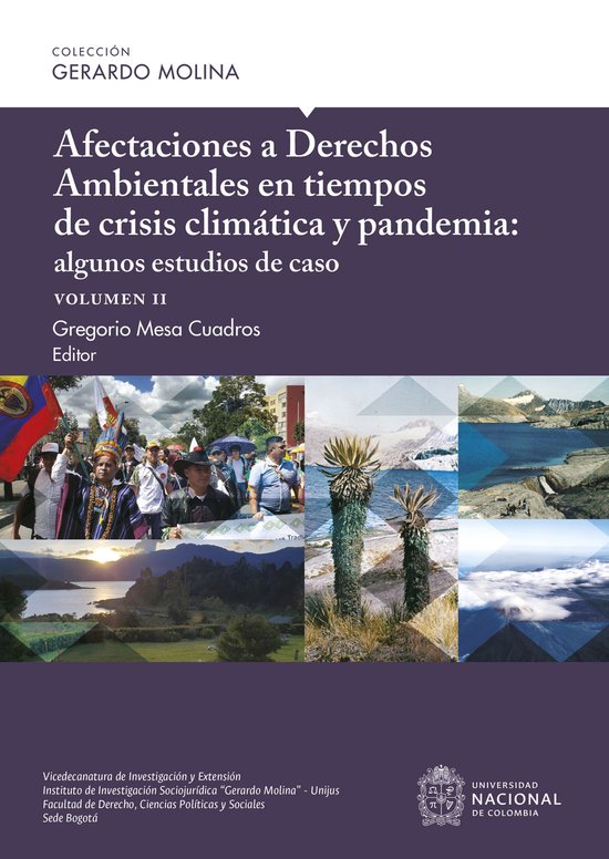 Afectaciones a Derechos Ambientales en tiempos de crisis cli ... - cover