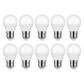 Lampe LED Modee E27 2,9W - 250lm - 2700K - Wit Chaud - Globe Mini P45 - Remplace l'Ampoule Halogène 25W - 10 pièces
