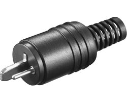 Luidspreker DIN stekker - 2-Pins - Schroefbaar - Mannelijk - Per stuk