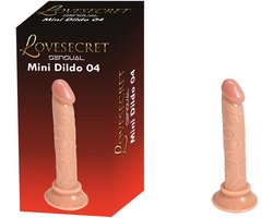 Lovesecret Sensual – LS33 – Mini Dildo 04 Flesh – Realistische Mini Dildo met Zuignap