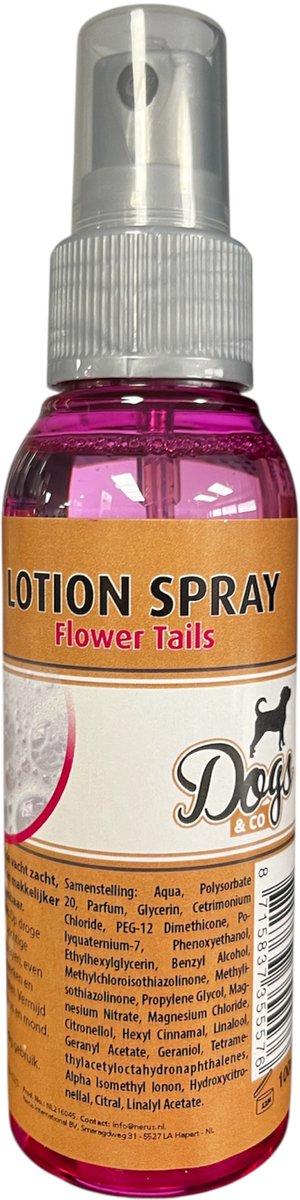Dogs&Co Lotion spray Flower tails 100ml