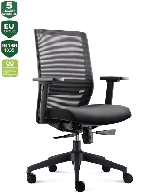 BENS 850Z-Ergo-3 Ergonomische Bureaustoel GREENGUARD GOLD - BENS - €276,95