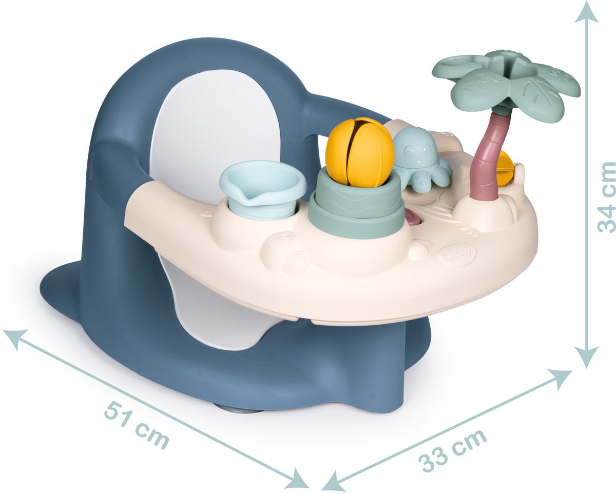 Smoby - badspeelgoed - baby badzitje met leuke accessoires — afbeelding 5