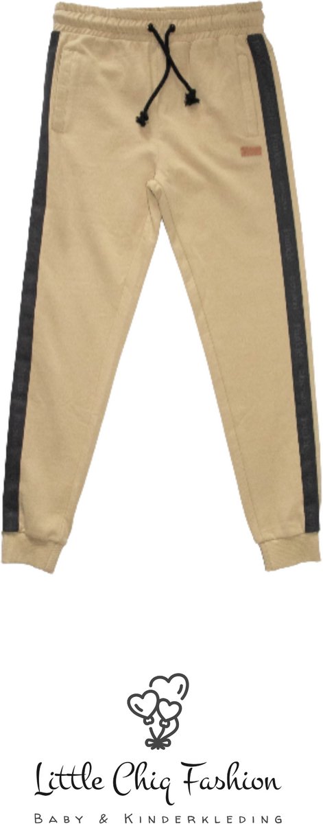 Funkle Boys Jogger Sand – Sportieve Bies & Premium Comfort – Luxe Jongenskleding