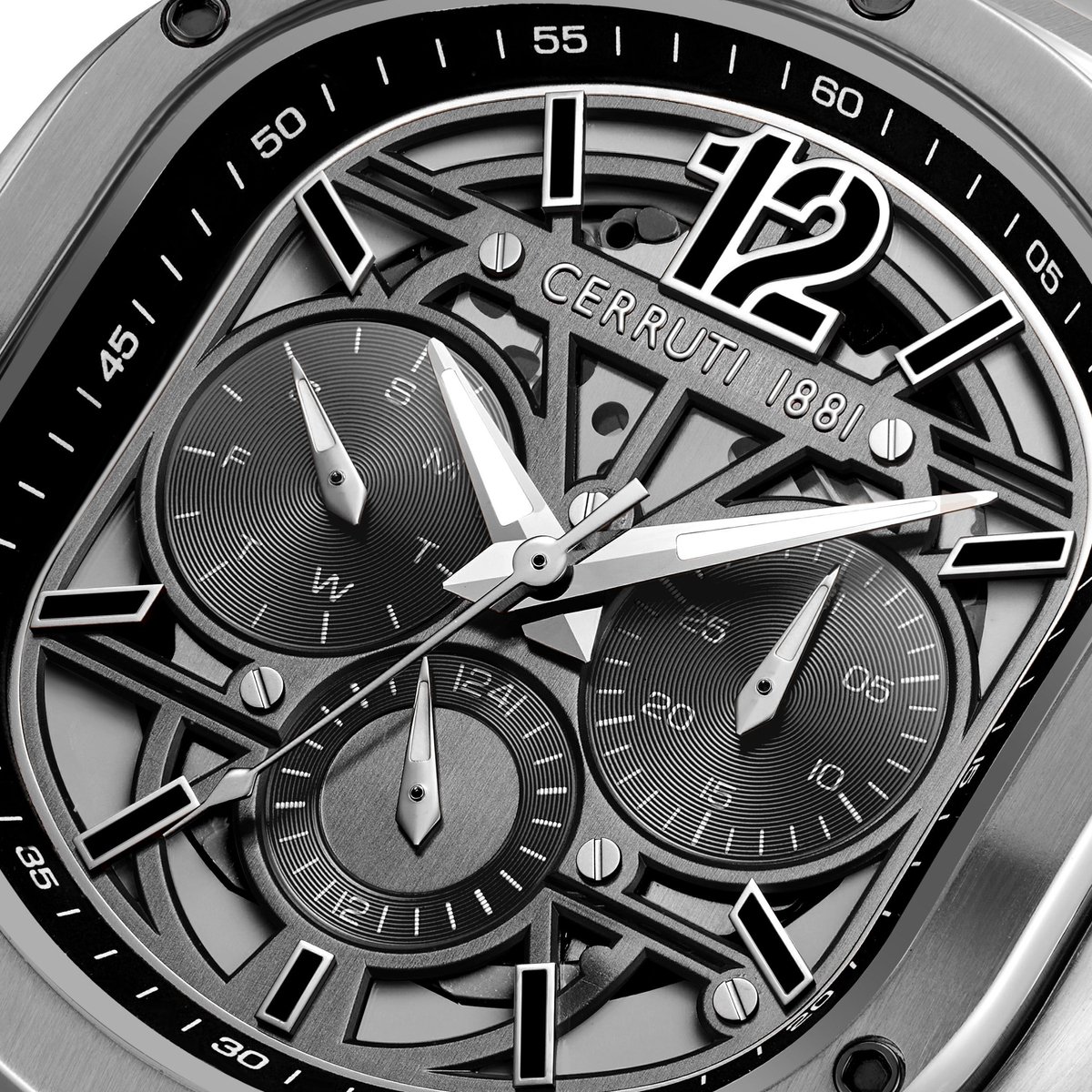 Horloge Trento Silver
