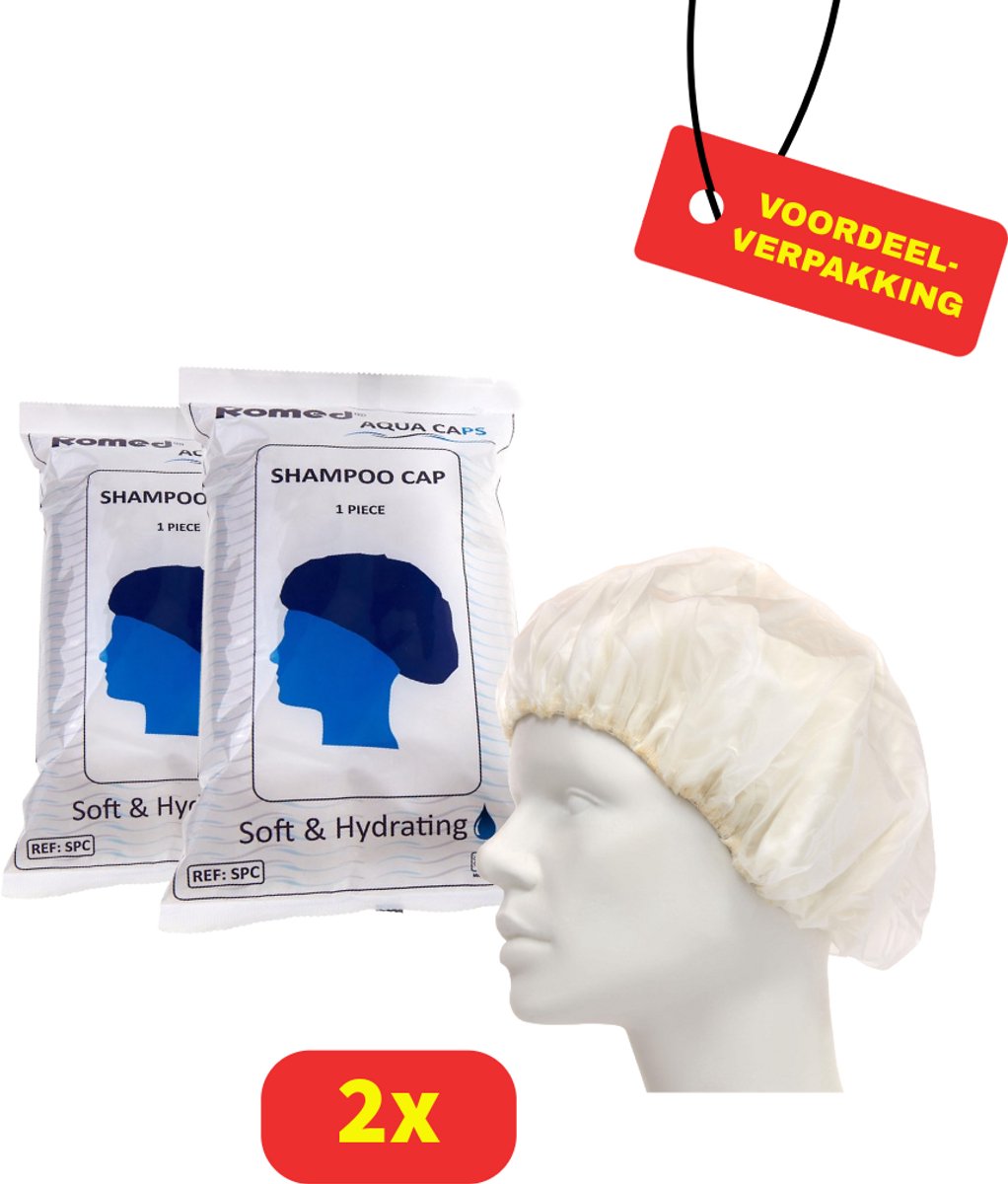 Romed Shampoo Mutsen - 2 stuks - Voordeelverpakking