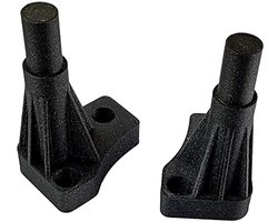 ULROAD 2 x Shaft Slide Hinge Slides Spare Part for IKEA Behjälplig Dishwasher Dishwasher Spare Parts Suspension Accessories