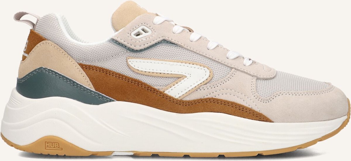 HUB Glide Sneakers - Heren - Bruin - Maat 44
