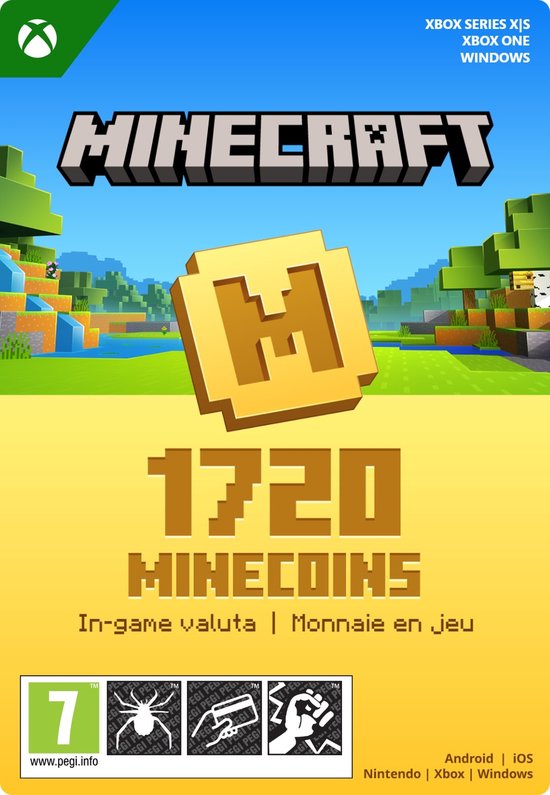 Minecraft: Minecoins Pack - 1.720 Coins - Download
