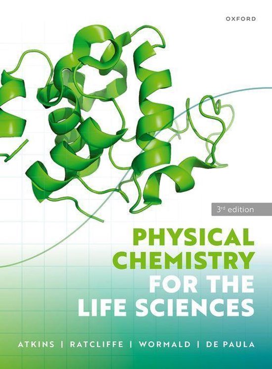 Physical Chemistry for the Life Sciences - cover
