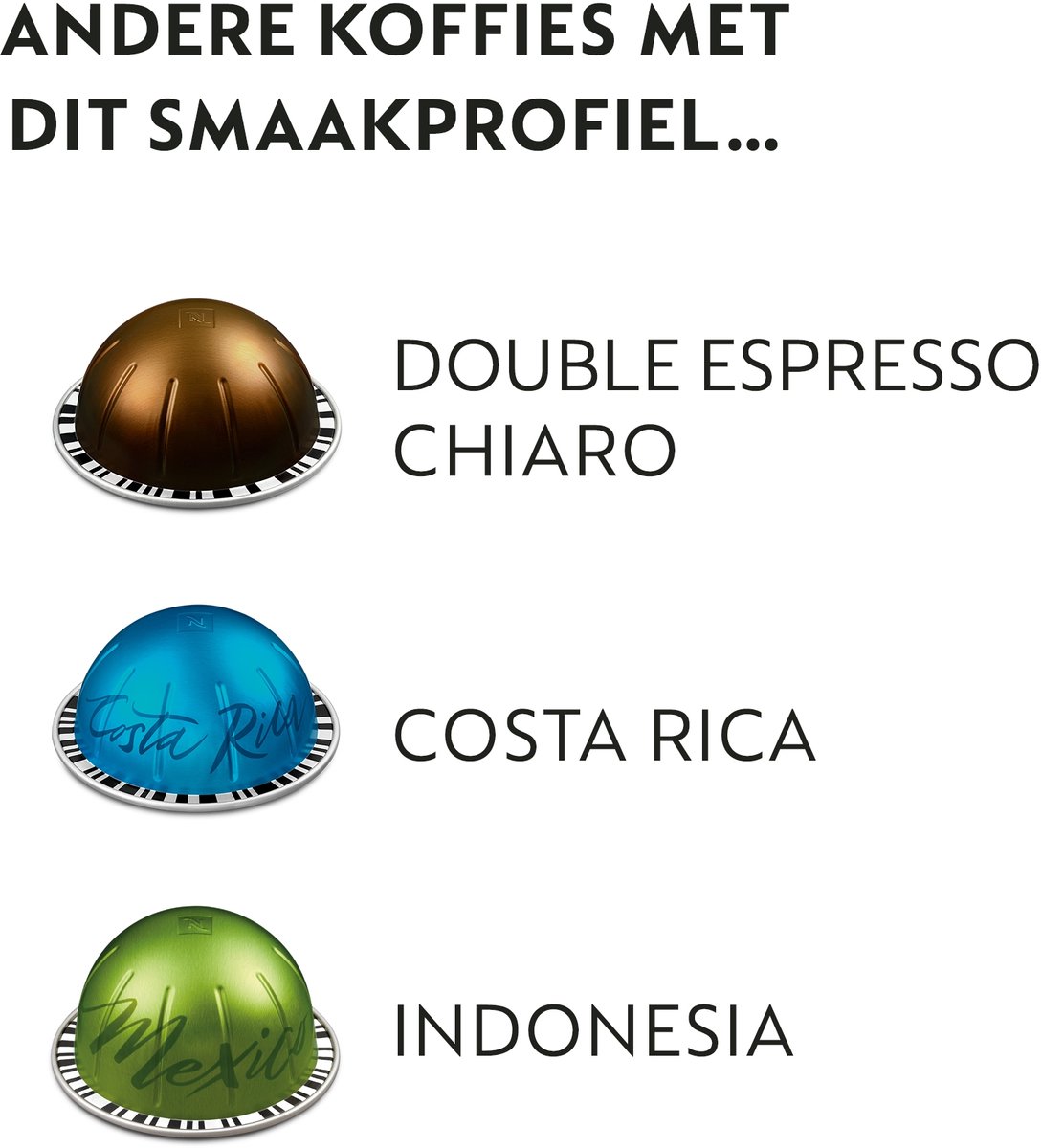 Nespresso Vertuo Koffiecups Fortado 50x capsules thumbnail 3