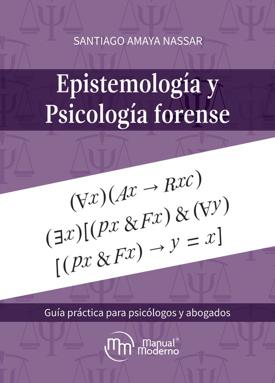 Forense 13 - Epistemología y psicología forense - cover