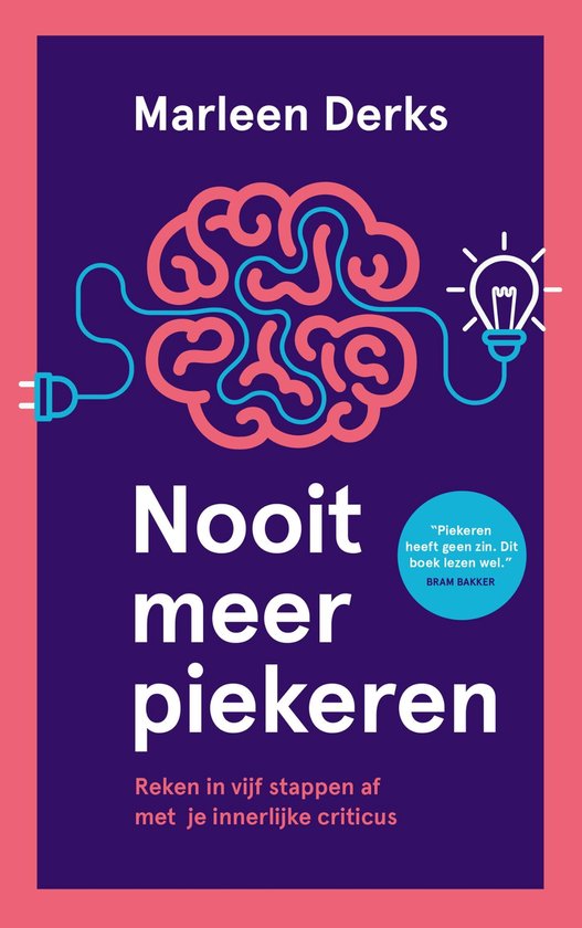 Nooit meer piekeren - cover