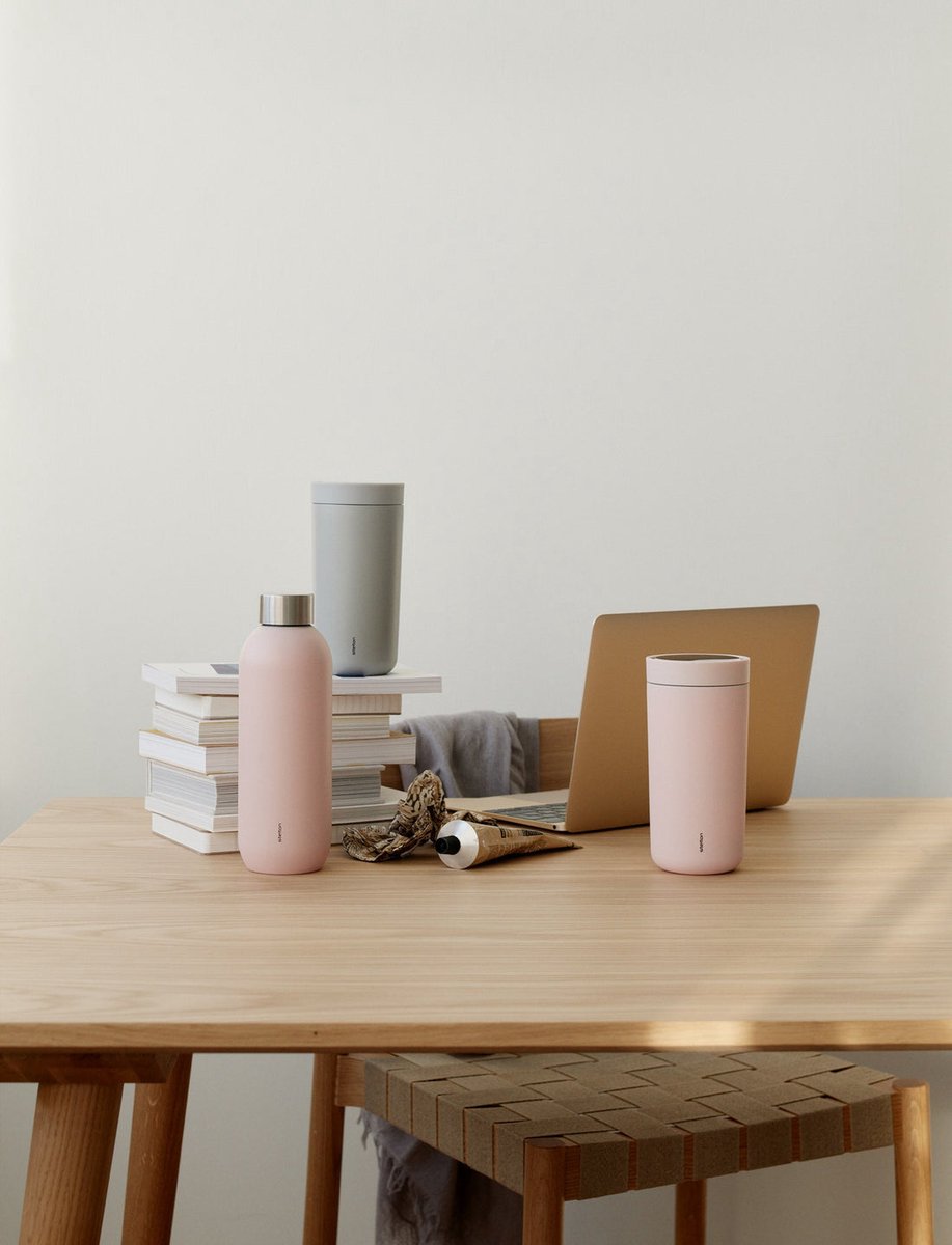Stelton To Go Click - Thermosbeker 400 ml - Chalk
