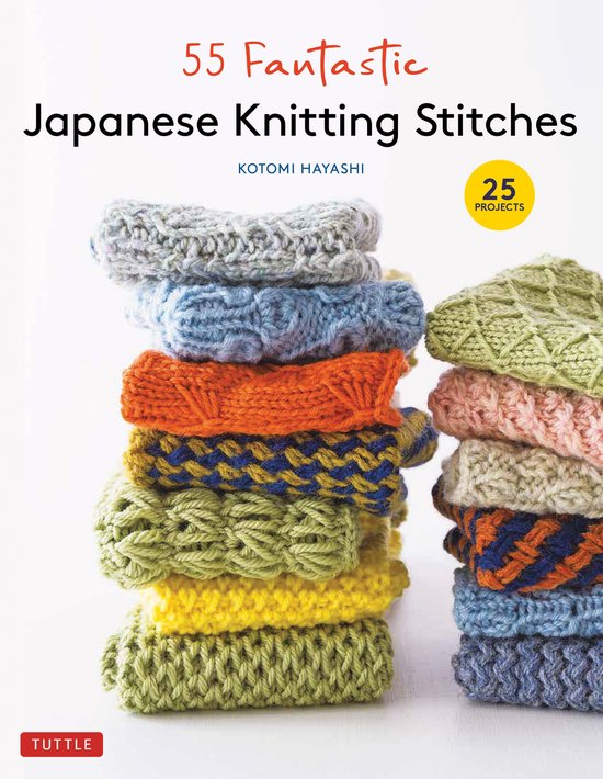 55 Fantastic Japanese Knitting Stitches - cover