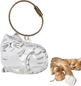 6 stuks sleutelhangers voor dierenhaar, dierenhaar, herinnering