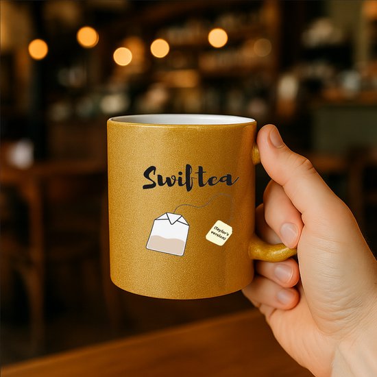 Mug Swiftea Funny Tea Lover 330ml – Cadeau Design un joli sachet de thé pour les fans de Swift et les amateurs de thé