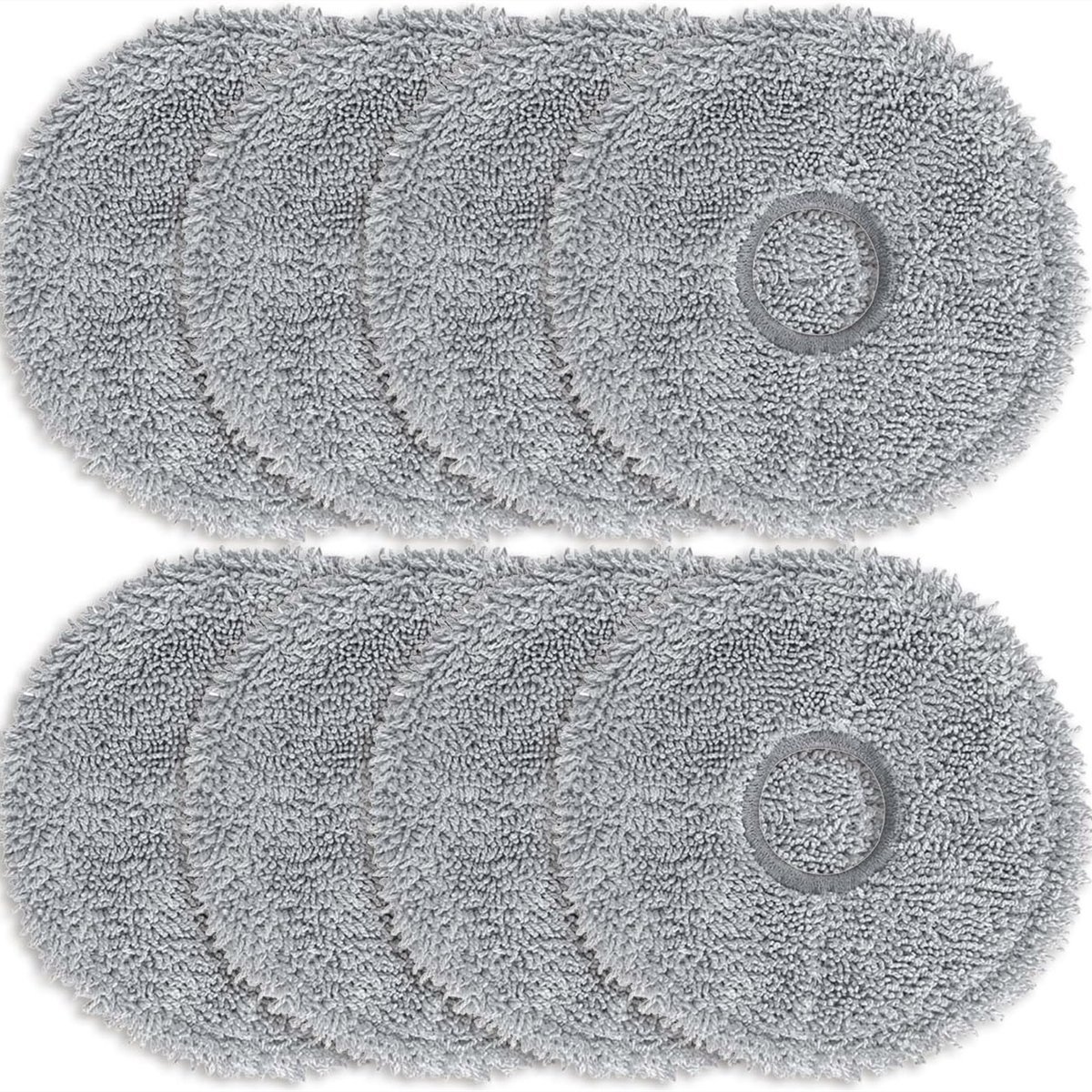 Dweilpads Geschikt Geschikt voor Dreame L10s Ultra, L10 Ultra, L10s Pro, Xiaomi X10+ 8-pack