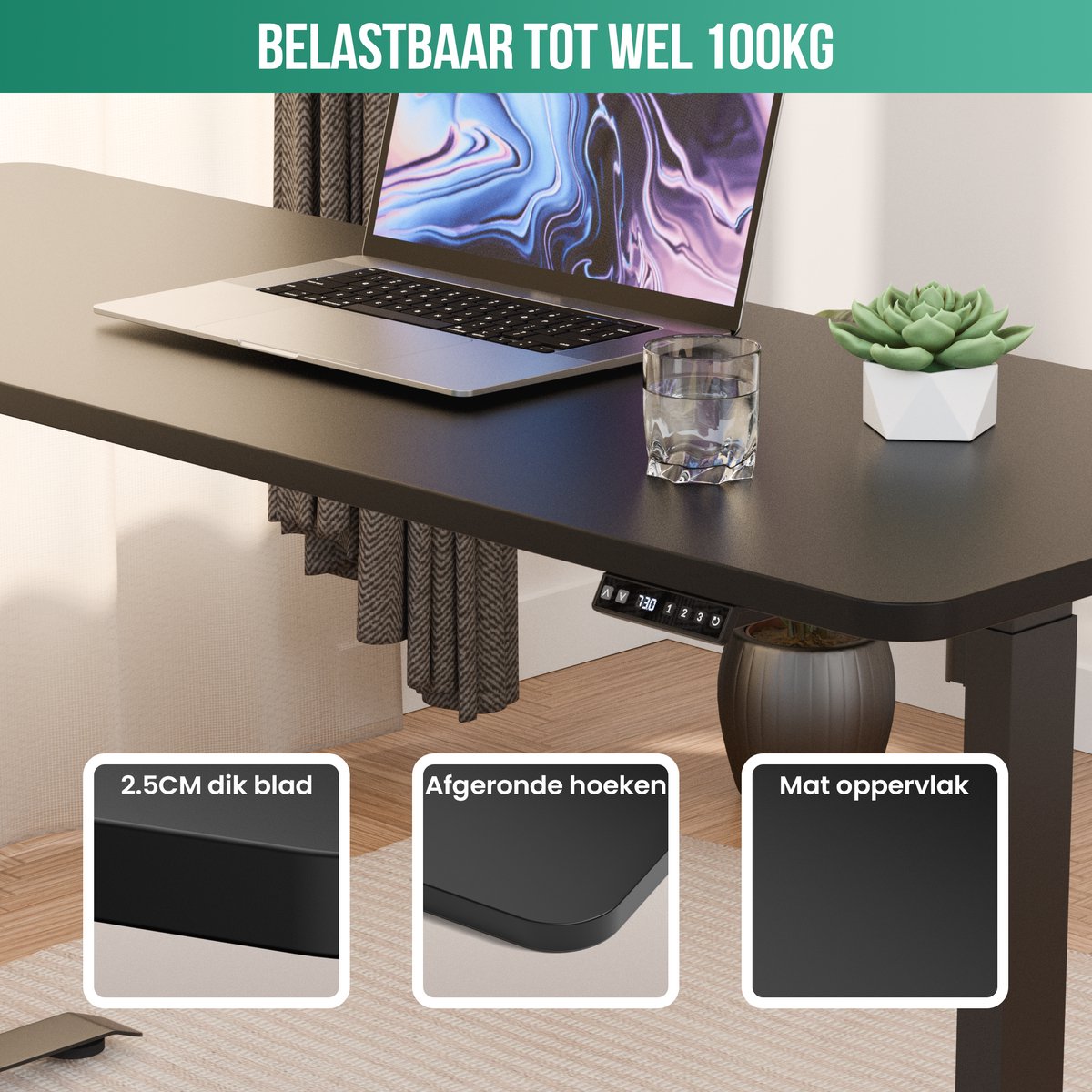 Avalo Avalo Bureaublad Los 120x60cm - afbeelding 4