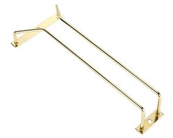 Gouden Wijnglazen Rek Onder Kast voor 1-3 Rijen