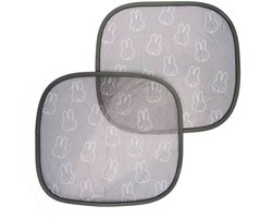 Dooky nijntje Car Window Sunshade – Universeel Zonnescherm Auto – Blokkeert Zonlicht & Warmte – 2 Stuks, Herbruikbaar – 42x39 cm
