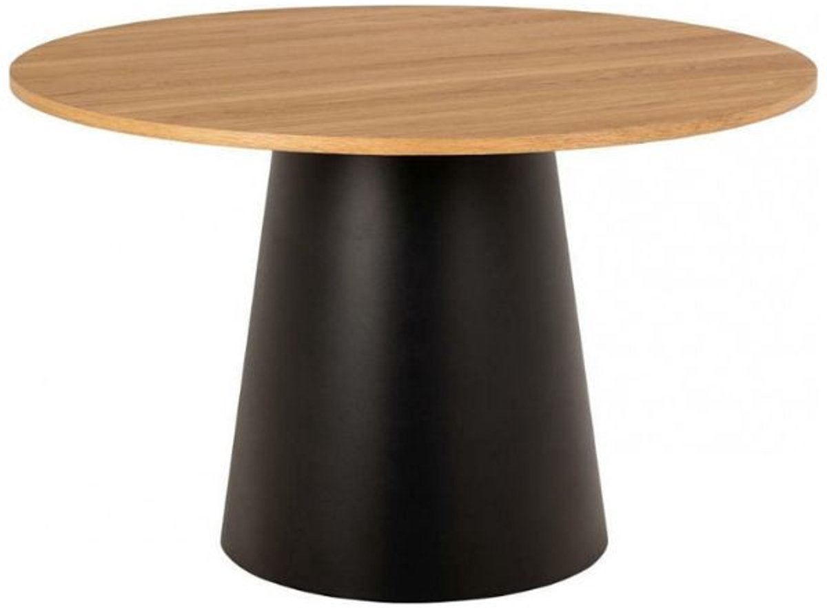 Giga Living Eettafel Skagen - Rond 120x120x75cm - Eiken Naturel