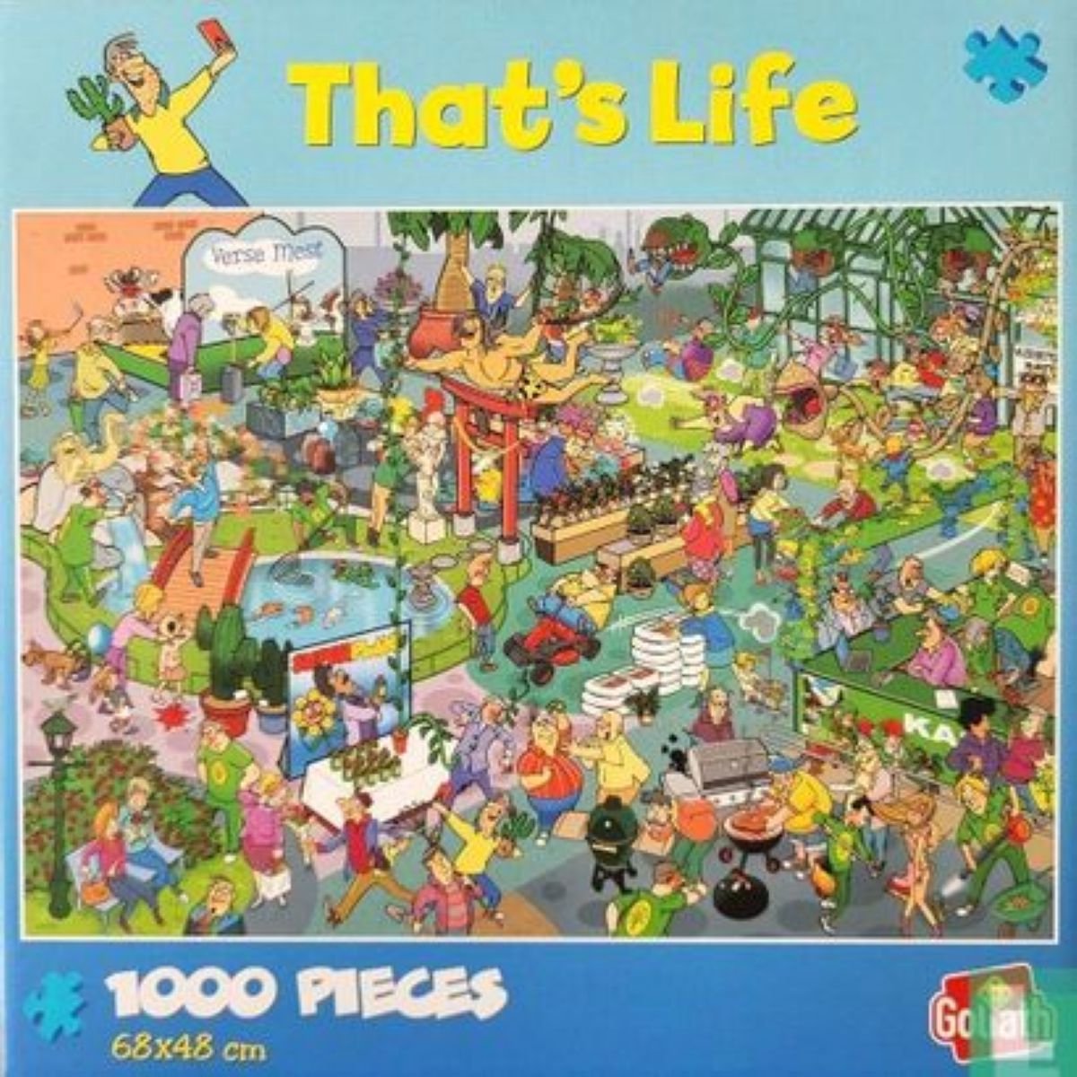 That's Life Puzzel Tuincentrum - Legpuzzel - 1000 stukjes - 933158