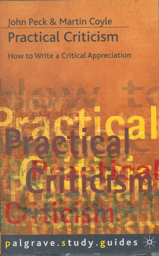 Practical Criticism - cover