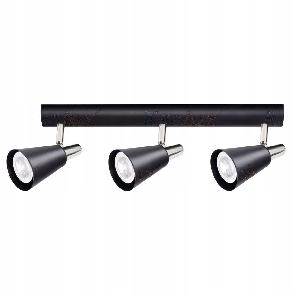 Kanlux Sempra EL-3I B-SR Spot GU10 3-lichts Zwart/Zilver