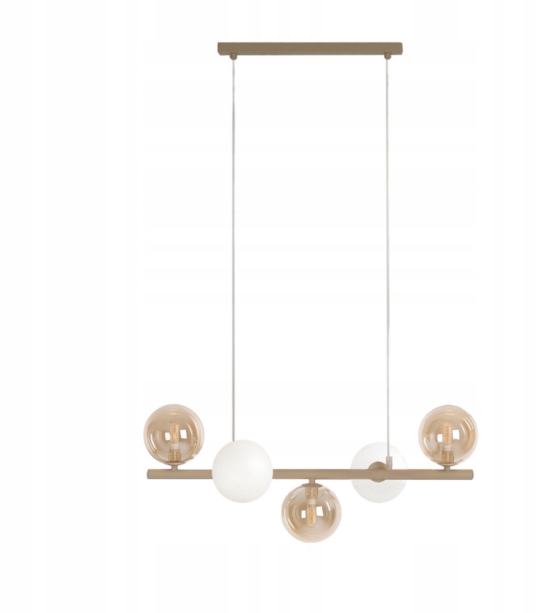 Hanglamp Eettafel, Keuken, Woonkamer - 5 Lichtpunten, G9