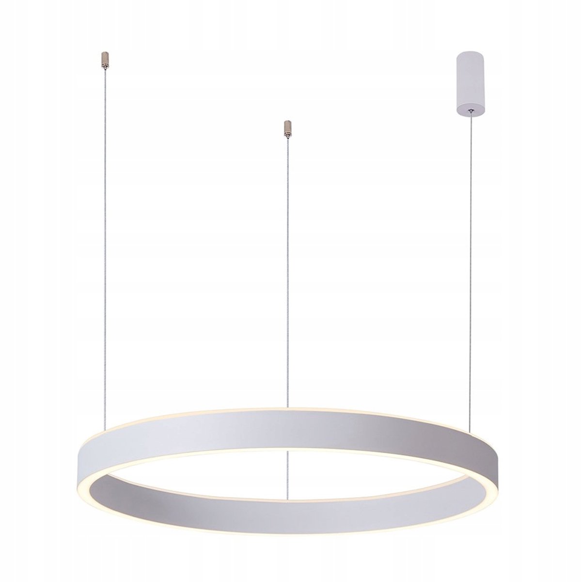 BRASCO UP DOWN LED Hanglamp 100W - Modern Wit Aluminium