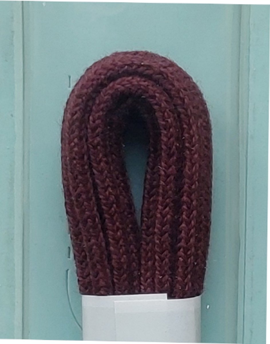 Gala Veter - Bordeaux - Dun Rond - Lengte 90 cm - Dikte 2 mm - Schoenveter