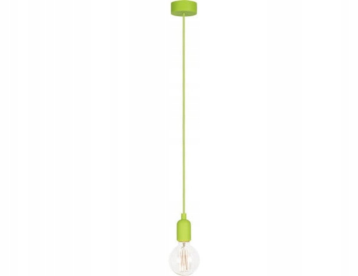 Nowodvorski SILICONE Hanglamp - Groen, E27, 90cm