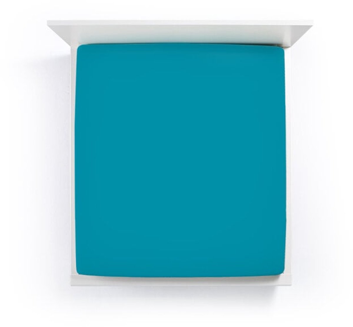 Bella Donna Hoeslaken Bella Donna Jersey 120-130x200-220 cm (petrol 0545)