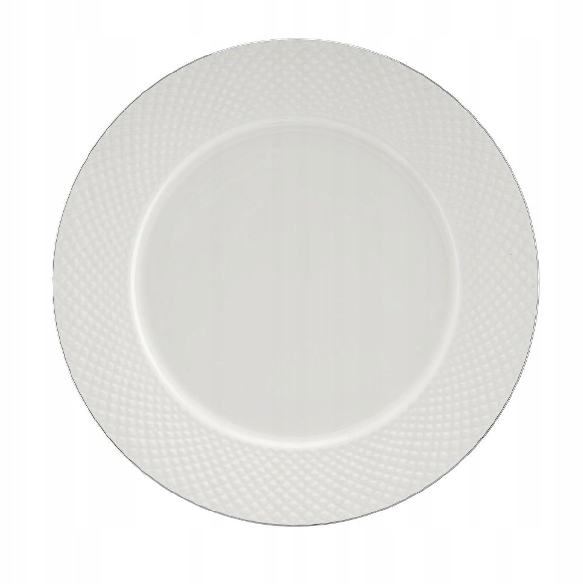 Villa Italia BARI Platin Plat bord 27cm - Elegant Porselein