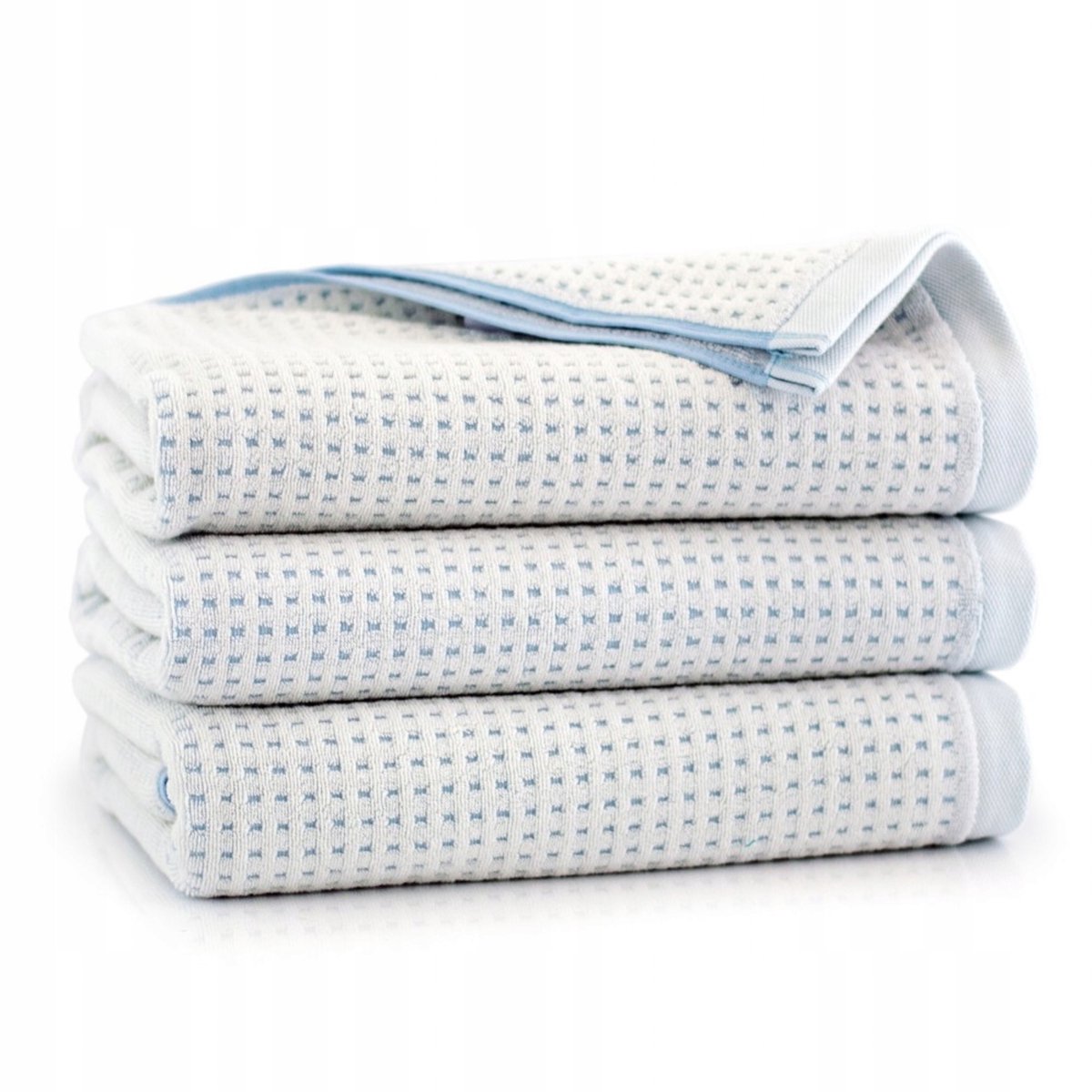 Luxe Egyptische Katoenen Handdoek OSLO Blauw 70x140cm 500 g/m²