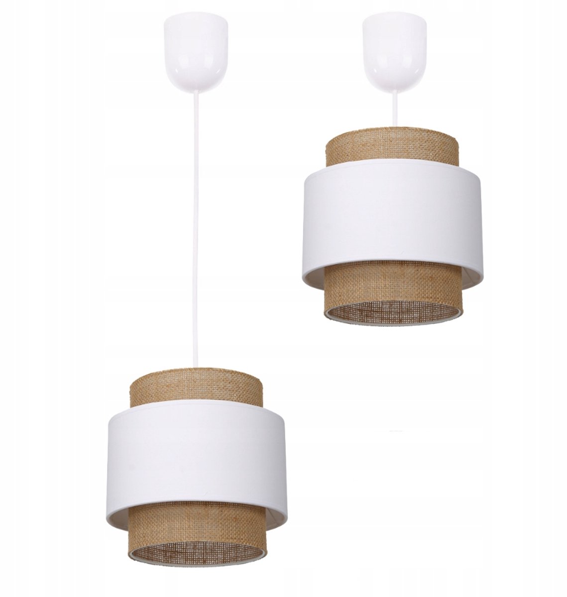 Jute Hanglamp Wit - Stijlvolle verlichting voor ieder interieur
