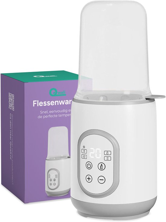 Ejoyous Flessenwarmer voor baby's, 2-in-1 babyflessen, sterilisator
