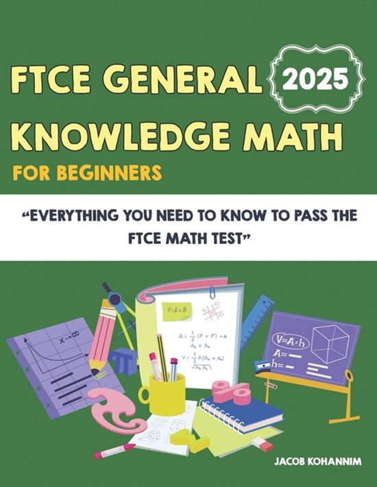 Ftci Math FTCE Professional Ed (083) Book- FTCE General Knowledge Math for ...