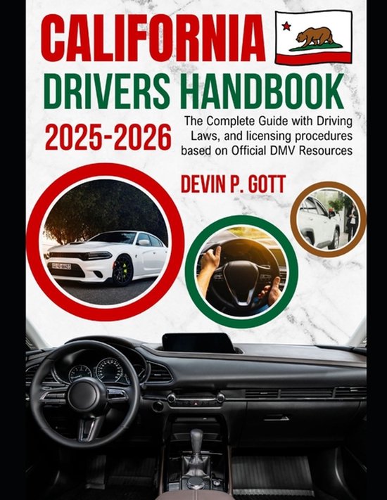 California Drivers Handbook 2025-2026 - cover