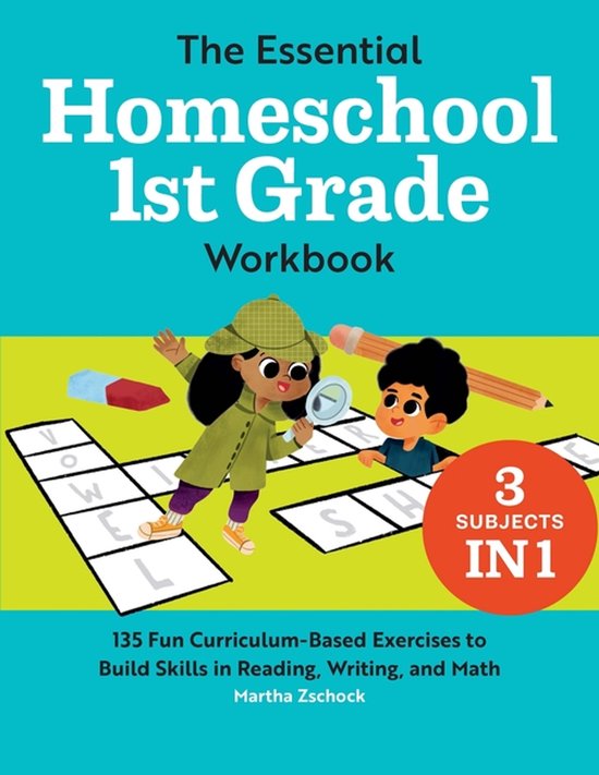 Homeschool Workbooks-The Essential Homeschool 1st Grade Work ... - cover